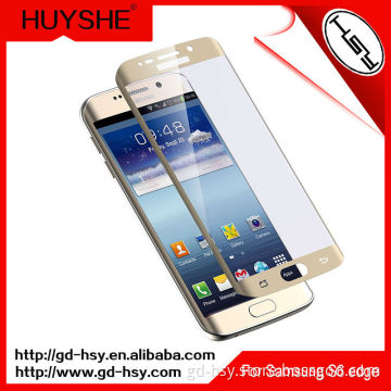 New arrivals Premium Tempered Glass For Samsung s6 edge, high clear 0.33mm glass screen protector for samsung s6 edge